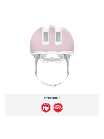 ABUS Fahrradhelm HUD-Y in pure rose