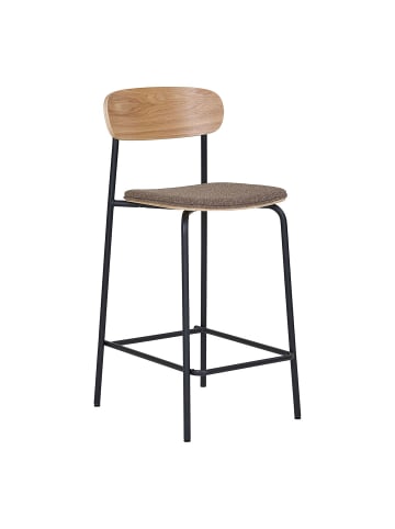 ebuy24 Barhocker Estepona  Natur 2er Set