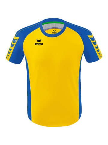 erima Erwachsene, Unisex Erwachsene Six Wings Trikot in gelb/new royal