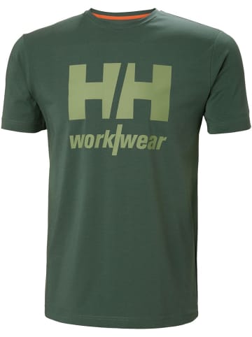 Helly Hansen T-Shirt "Logo T-Shirt" in Grün