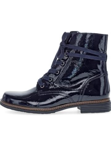 Gabor Schnürstiefel in blau