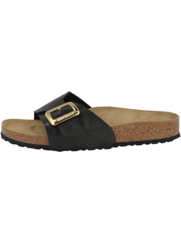 Birkenstock Sandale Catalina Cushion Buckle Birko-Flor schmal in schwarz