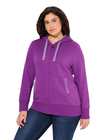 Ulla Popken Jacke in dunkles violett