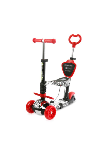 Lorelli Kinderroller Draxter Plus 3in1 in rot