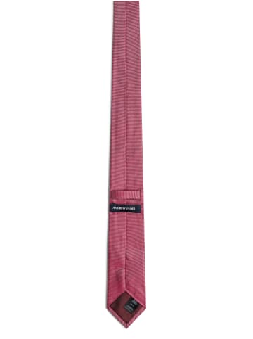 Andrew James Seidenkrawatte in fuchsia - 0001