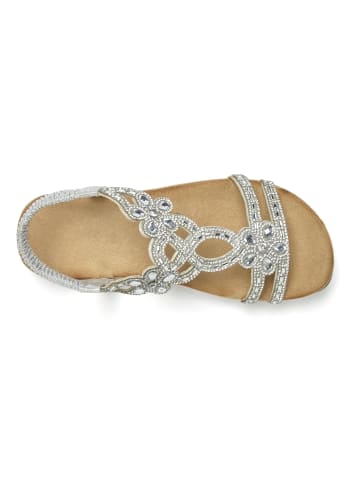 Vivance by Lascana Sandale in silberfarben