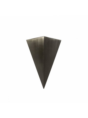 Licht-Erlebnisse Außen Wandlampe EEK G (B)16 x (H)22 cm in Edelstahl
