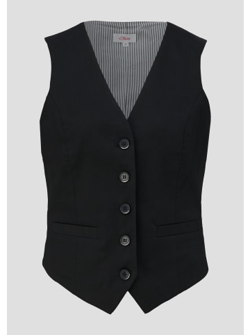 s.Oliver Indoor-Weste in 9999_schwarz