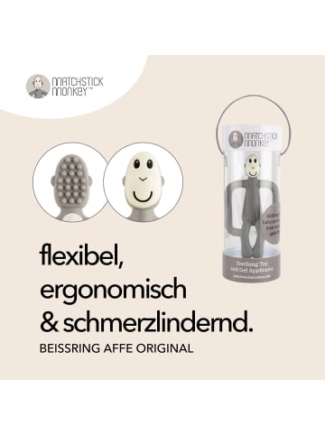 MATCHSTICK MONKEY Beißring / Zahnungshilfe Affe Original