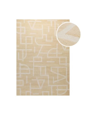 Wecon Home Wollteppich Beatrice in sand beige