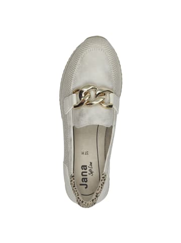 Jana Slipper in BEIGE/GOLD