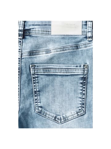 Street One Capri in medium blue random acid