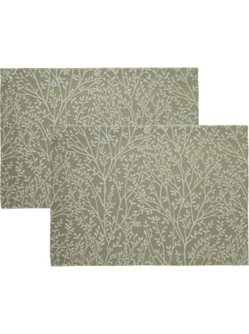 Erwin Müller Jacquard Tischset 2er-Pack Malaga in lindgrün