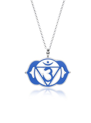 Nenalina Halskette 925 Sterling Silber Chakra in Silber