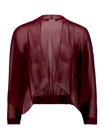 Vera Mont Blusenjacke ohne Verschluss in Strong Aubergine