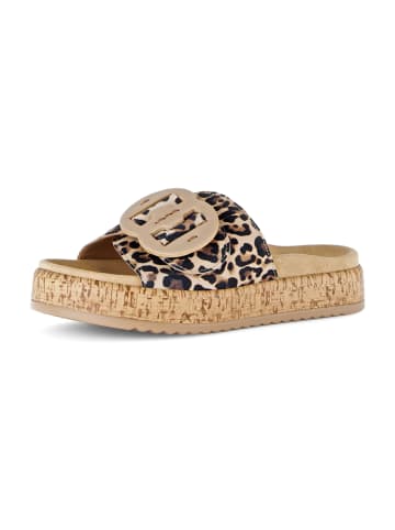 Gabor Plateau Pantoletten in Beige