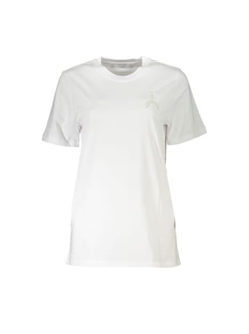 Patrizia Pepe Weißes Bio-Baumwoll-T-Shirt