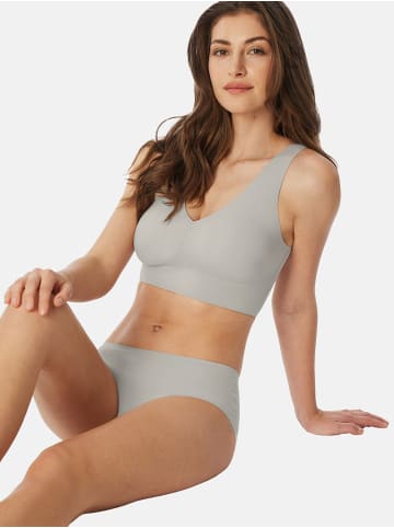 Schiesser Bustier Invisible Soft Padded in grau-jaspe