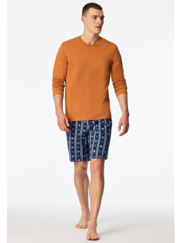 Schiesser Langarmshirt Rundhals in Whisky