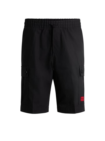 HUGO Hose in schwarz