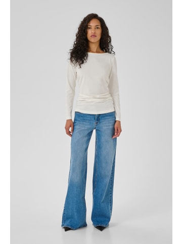 My Essential Wardrobe Langarm-Bluse LeaMW Slim/ Regular fit in Snow White