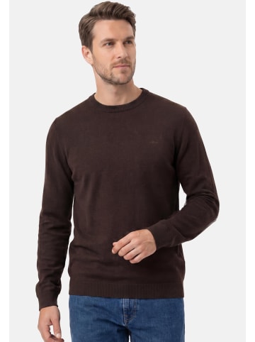 S. Oliver Pullover Basic in Dunkelbraun