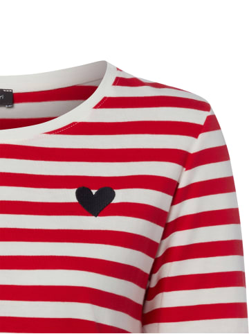 Franco Callegari T-Shirt in rot weiß