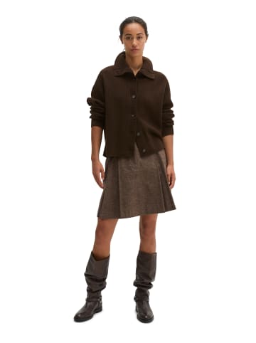 Marc O'Polo Cardigan loose in Burnt Coffee