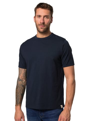 JP1880 Kurzarm T-Shirt in navy blau