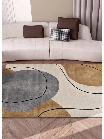 Atticgo Kurzflor-Teppich NEW YORK in mehrfarbig