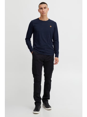 INDICODE Longsleeve in blau