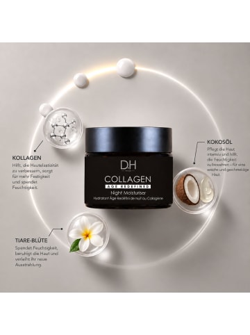 Dr H Nachtcreme mit Kollagen 60 ml