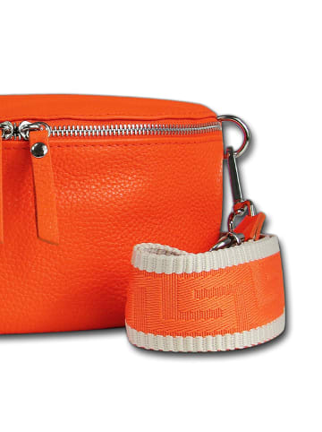 Florence Gürteltasche Leder orange, mehrfarbig ca. 25cm