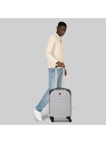 Wenger Amplar Evo 4 Rollen Kabinentrolley S 53 cm mit Dehnfalte in cloud