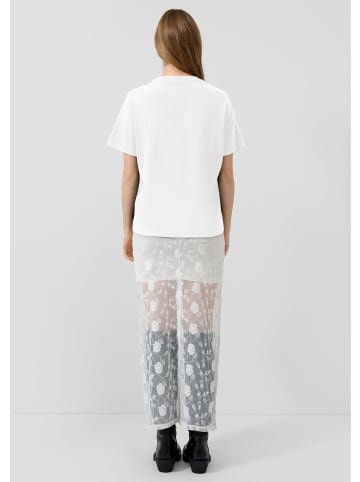 QS T-Shirt in 01D1_weiß