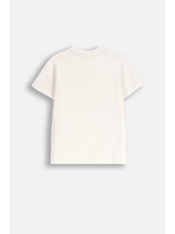 Coccodrillo T-Shirt mit kurzem Ärmel in ecru