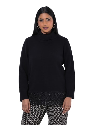 Ulla Popken Pullover in schwarz