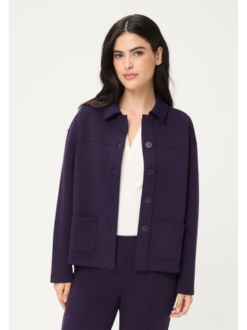 Olsen Jerseyjacke in Plum