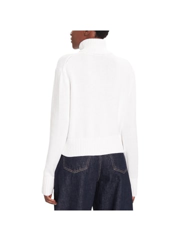 CALVIN KLEIN JEANS Weiß Baumwolle Rollkragenpullover