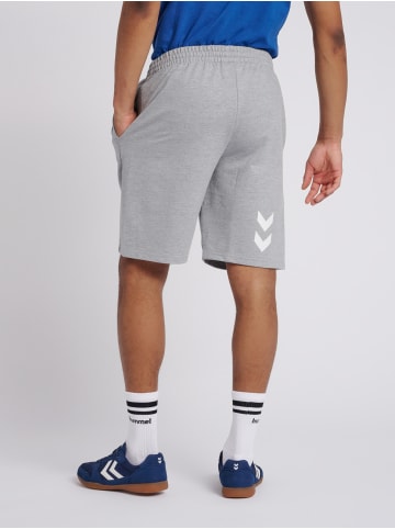 Hummel Kurze Jogginghose Basic Shorts Sweat Pants HMLGO in Grau