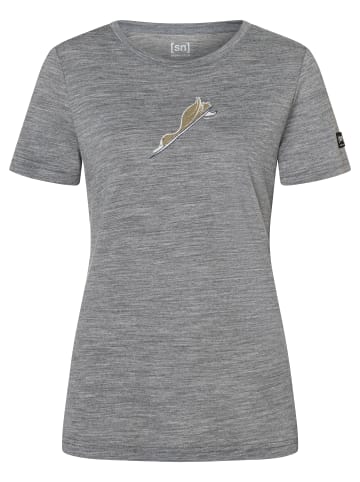 super.natural W DUCK DIVE TEE in grau