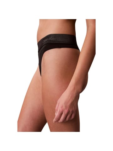 CALVIN KLEIN UNDERWEAR Schwarz Baumwolle Slip