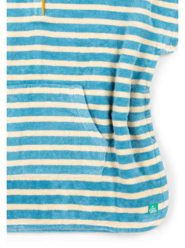 Little Green Radicals Babies Strandponcho mit Kapuze in Blau