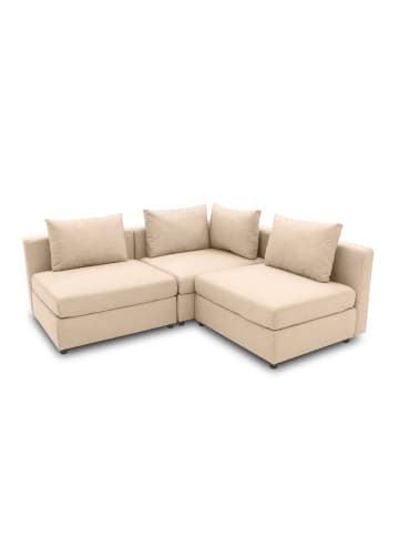 58 aufm Kessel GARTENLOUNGE Set 2 Bozhana mit Outdoorbezug in beige