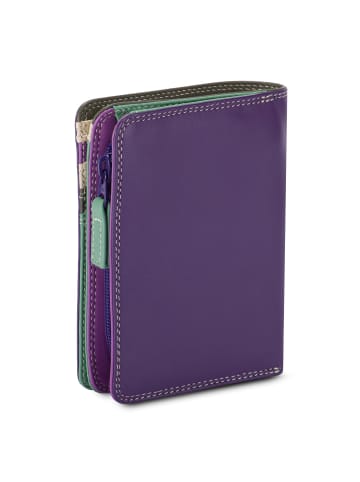 MYWALIT Medium Wallet Geldbörse Leder 11 cm orchid