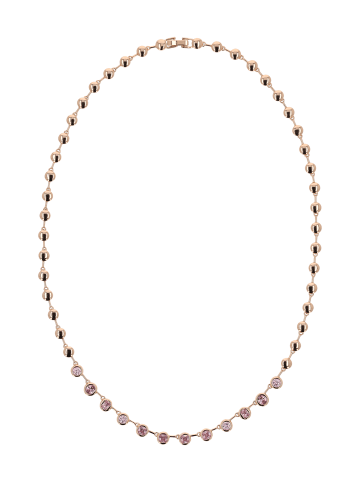 faina Women Necklace in Rose Gold Pink