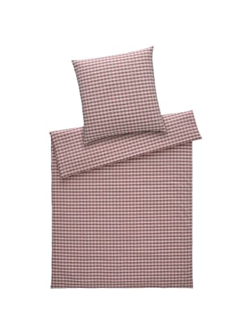 Elegante Bettwäsche Lilly in ziegel