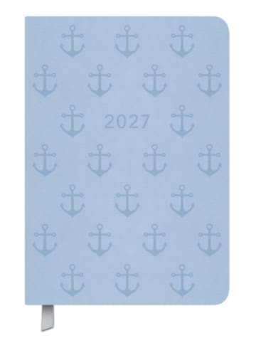 Korsch Kalender - Timer Soft Touch hellblau 2027
