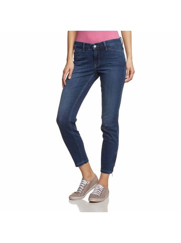 MAC HOSEN Straight Leg Jeans für Damen in dunkel-blau