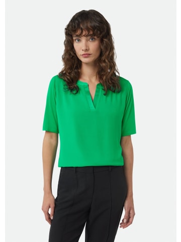 comma T-Shirt kurzarm in Grün